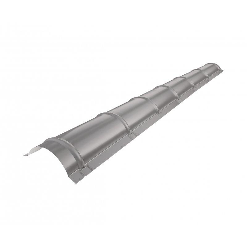 Hřebenáč pro krytinu  - Pozink lakovaný  - Bílo hliníková tmavá  -  Obrázek