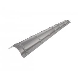 Hřebenáč pro krytinu  - Pozink lakovaný  - Bílo hliníková tmavá  -  Obrázek 1