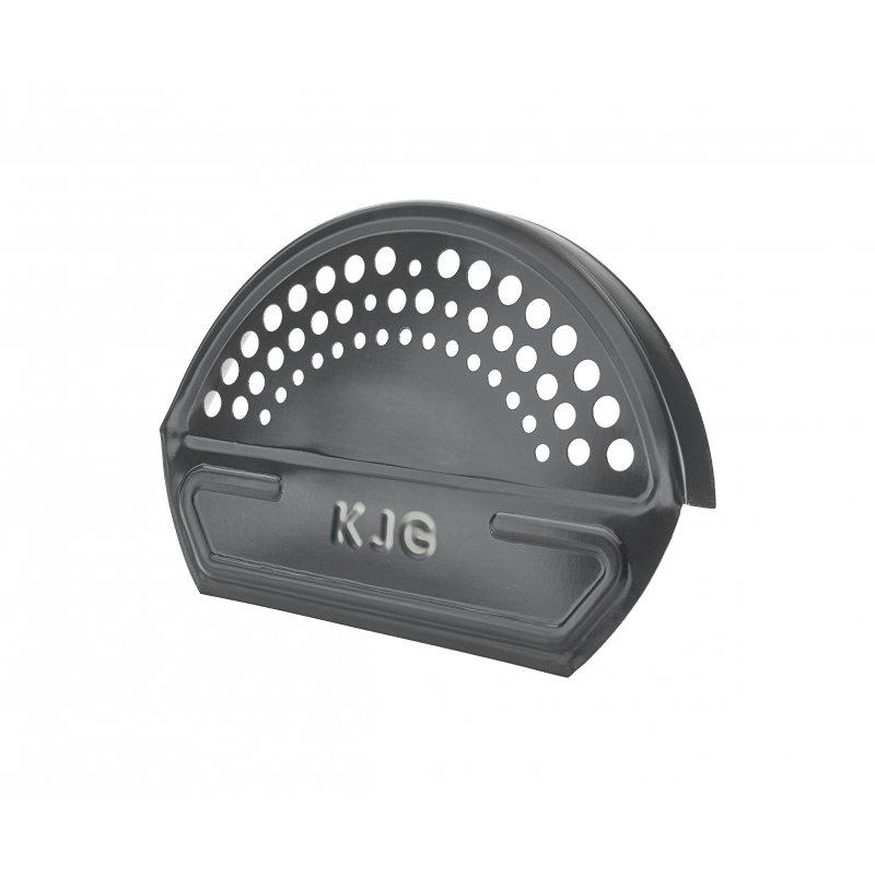 Ukončení hřebenáče čelní - Pozink lakovaný - Antracit - Obrázek