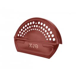 Ukončení hřebenáče čelní  - Pozink lakovaný  - Ocelově červená  -  Obrázek 1