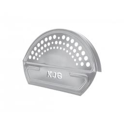 Ukončení hřebenáče čelní  - Pozink lakovaný  - Bílo hliníková  -  Obrázek 1