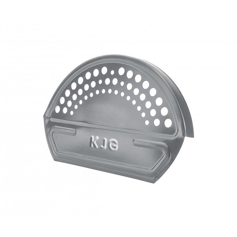 Ukončení hřebenáče čelní  - Pozink lakovaný  - Prachově šedá  -  Obrázek