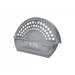 Ukončení hřebenáče čelní  - Pozink lakovaný  - Prachově šedá  -  Obrázek 1