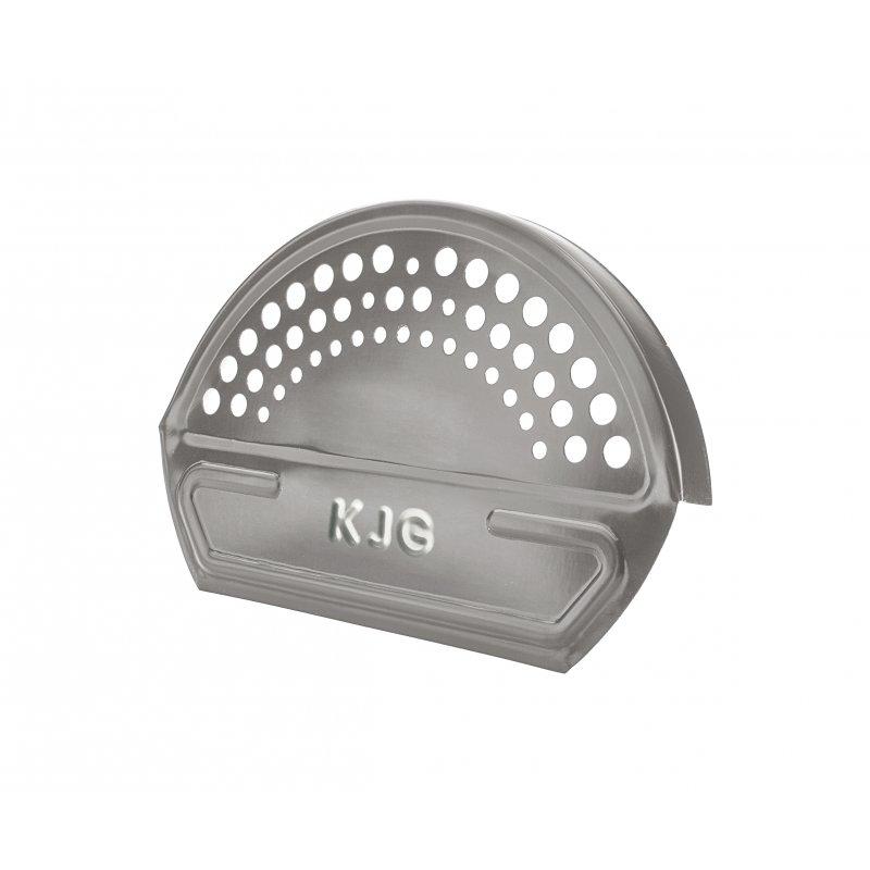 Ukončení hřebenáče čelní  - Pozink lakovaný  - Bílo hliníková tmavá  -  Obrázek