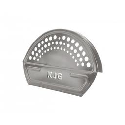 Ukončení hřebenáče čelní  - Pozink lakovaný  - Bílo hliníková tmavá  -  Obrázek 1