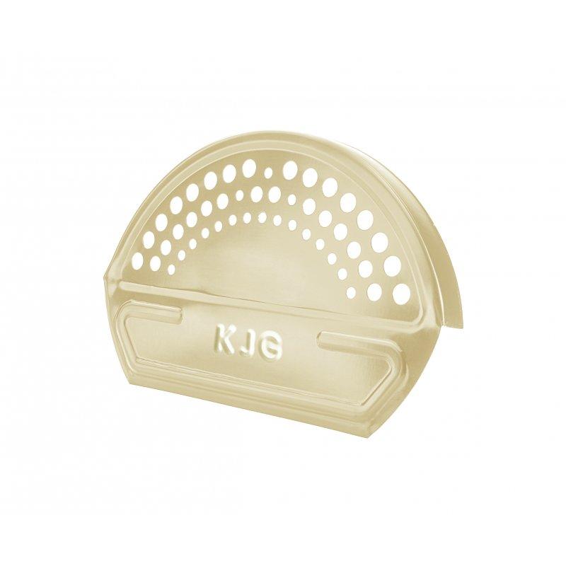 Ukončení hřebenáče čelní  - Pozink lakovaný  - Slonová kost  -  Obrázek