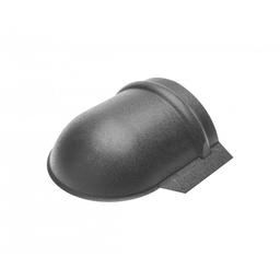 Ukončení hřebenáče oblé  - Pozink lakovaný
MATT  - Antracit MATT  -  Obrázek 1