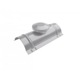 Hřebenáč větrací - Pozink lakovaný - Bílo hliníková - Obrázek 1