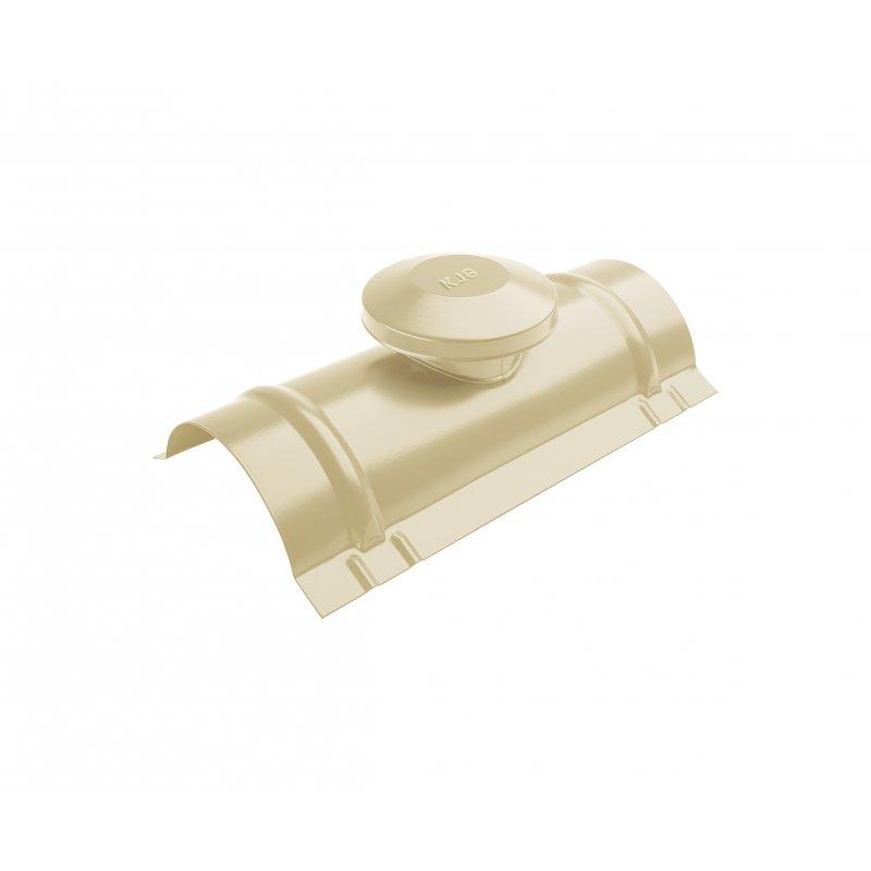 Hřebenáč větrací  - Pozink lakovaný  - Slonová kost  -  Obrázek