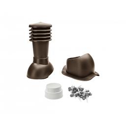 Komínové střešní odvětrání UNI 1 Ø 150 mm  - PVC  - Testa di Moro  -  Obrázek 1