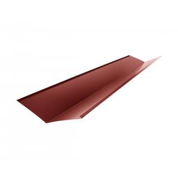 Střešní úžlabí  - Pozink lakovaný  - Ocelově červená  -  Obrázek 1