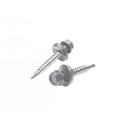 Pozinkovaný šroub farmářská  - Pozink lakovaný  - Prachově šedá  -  Obrázek 1