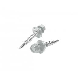 Pozinkovaný šroub farmářský  - Pozink lakovaný  - Lehce šedá  -  Obrázek 1