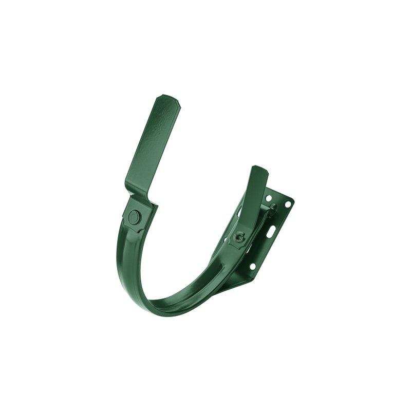 Hák žlabový čelní  - Pozink lakovaný  - Mechově zelená  -  Obrázek