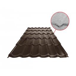 Střešní krytina UNI 1 SQ (sound – aqua)  - Hliník lakovaný  - Testa di Moro  -  Obrázek 1