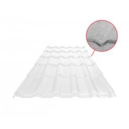 Střešní krytina UNI 2 SQ (sound – aqua)  - Hliník lakovaný  - Bílá  -  Obrázek 1