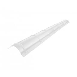 Hřebenáč pro krytinu  - Hliník lakovaný  - Bílá  -  Obrázek 1