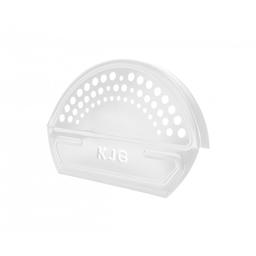 Ukončení hřebenáče čelní  - Hliník lakovaný  - Bílá  -  Obrázek 1