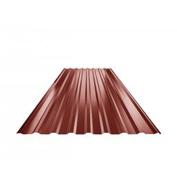 Trapéz střešní TR 18A  - Pozink lakovaný  - Ocelově červená  -  Obrázek 1