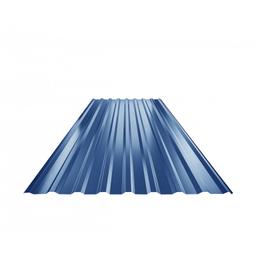 Trapéz střešní TR 18A  - Pozink lakovaný  - Modrá tmavá  -  Obrázek 1