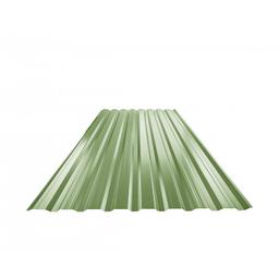 Trapéz fasádní s prolisem TR 18B+  - Pozink lakovaný  - Trávově zelená  -  Obrázek 1