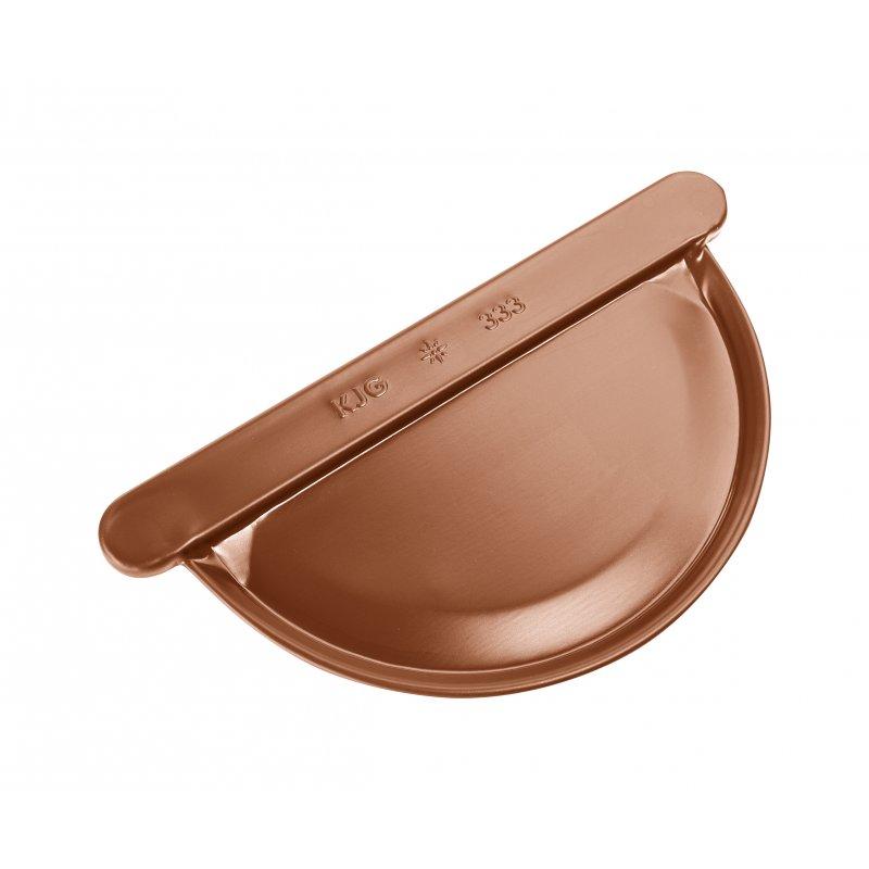 Čelo žlabové - Pozink lakovaný - Měděno hnědá - Obrázek