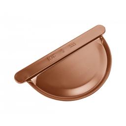 Čelo žlabové - Pozink lakovaný - Měděno hnědá - Obrázek 1