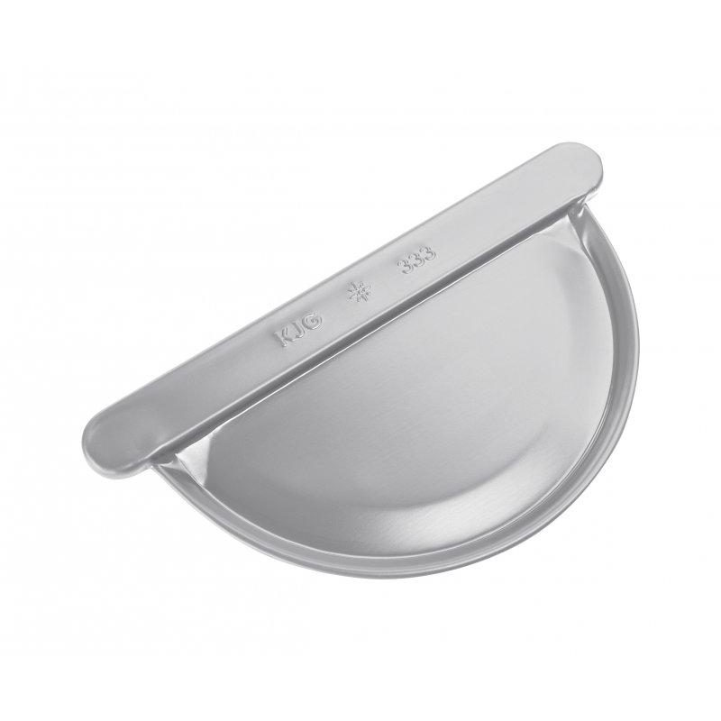 Čelo žlabové  - Pozink lakovaný  - Bílo hliníková  -  Obrázek