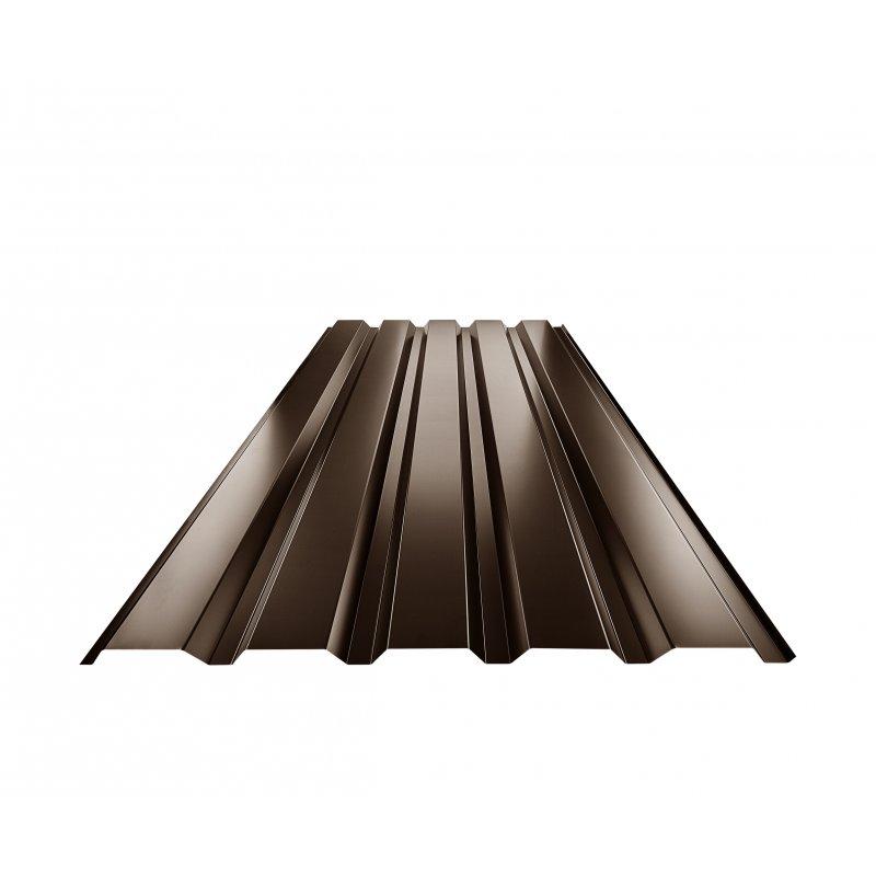 Trapéz fasádní TR 35B  - Pozink lakovaný
MARCEGAGLIA  - Tmavě hnědá ČOKO  -  Obrázek