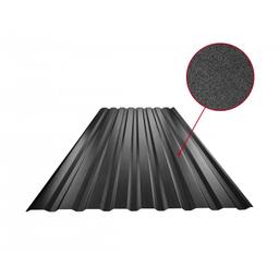 Trapéz fasádní TR 18B  - Pozink lakovaný
MATT MARCEGAGLIA  - Intenzivní černá MATT  -  Obrázek 1