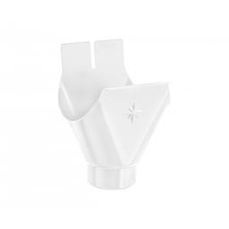 Kotlík žlabový  - Pozink lakovaný  - Šedo bílá  -  Obrázek 1