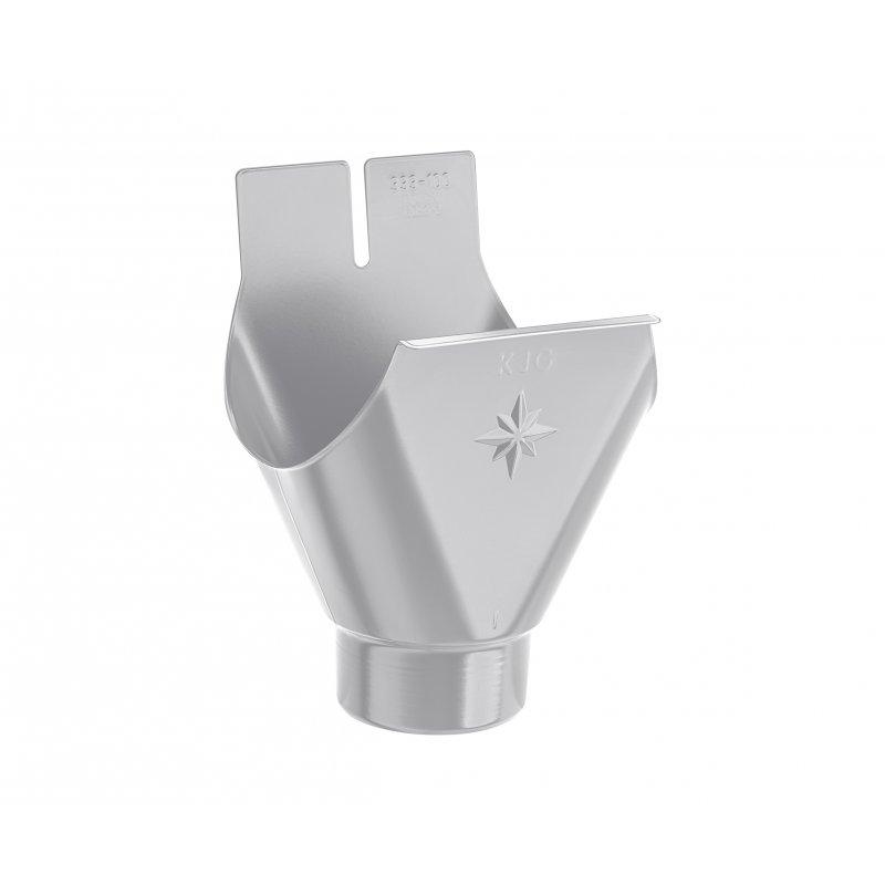 Kotlík žlabový - Pozink lakovaný - Bílo hliníková - Obrázek