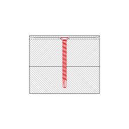 Pozinkovaný šroub DABO - Pozink - Natur - Obrázek 3