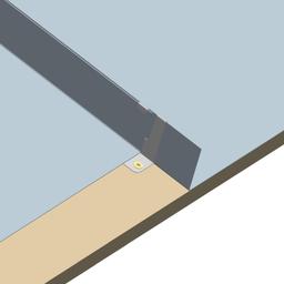 Nerezová příponka kalhotová  - Nerez  - AISI 304 BA – zrcadlový lesk  -  Obrázek 2