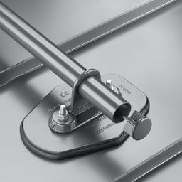 Krytka trubky zachytávače sněhu  - Hliník lakovaný  - Testa di Moro  -  Obrázek 2