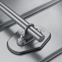 Deska trubky 1-dírová  - Hliník lakovaný
W.15  - Antracit W.15  -  Obrázek 3