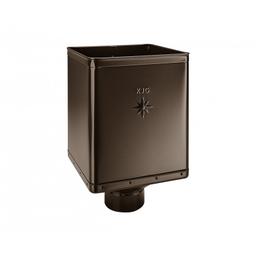 Sběrný kotlík DESIGN  - Pozink lakovaný  - Testa di Moro  -  Obrázek 1