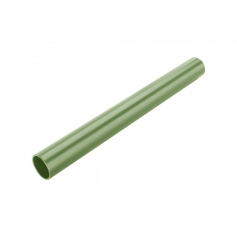 Trubka zachytávače sněhu pro falzovanou krytinu  - Hliník – Natur  - Pozink lakovaný – Trávově zelená  -  Obrázek