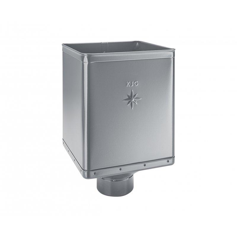 Sběrný kotlík DESIGN  - Pozink lakovaný  - Prachově šedá  -  Obrázek