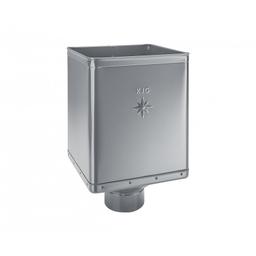 Sběrný kotlík DESIGN  - Pozink lakovaný  - Prachově šedá  -  Obrázek 1