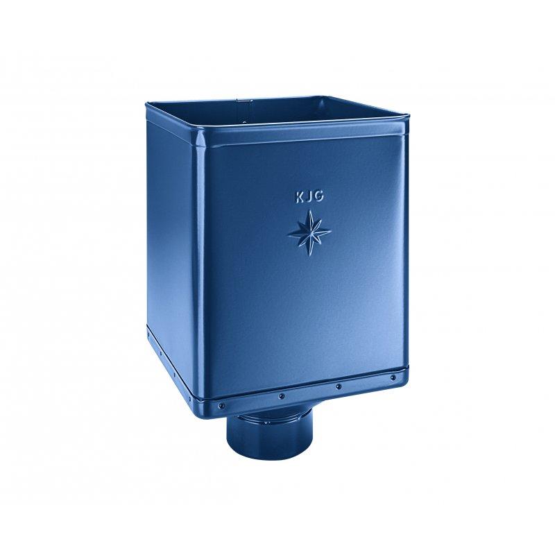 Sběrný kotlík DESIGN - Pozink lakovaný - Modrá tmavá - Obrázek