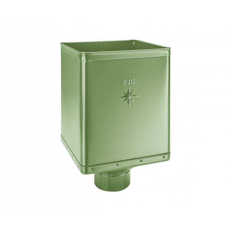 Sběrný kotlík DESIGN  - Pozink lakovaný  - Trávově zelená  -  Obrázek