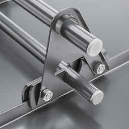 Nástavec zachytávače sněhu pro falzovanou krytinu  - Hliník lakovaný
W.15  - Zinkově šedá W.15  -  Obrázek 4