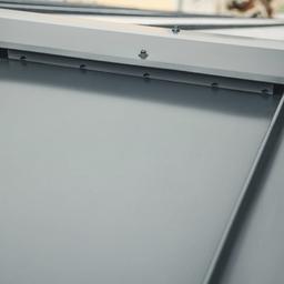 Větrací hřebenová lišta L25  - Pozink lakovaný  - Antracit  -  Obrázek 2