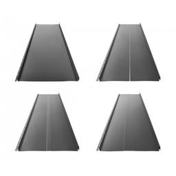 Střešní panel CLICK 205 P, R, T25, T58  - Pozink lakovaný  - Antracit  -  Obrázek 1