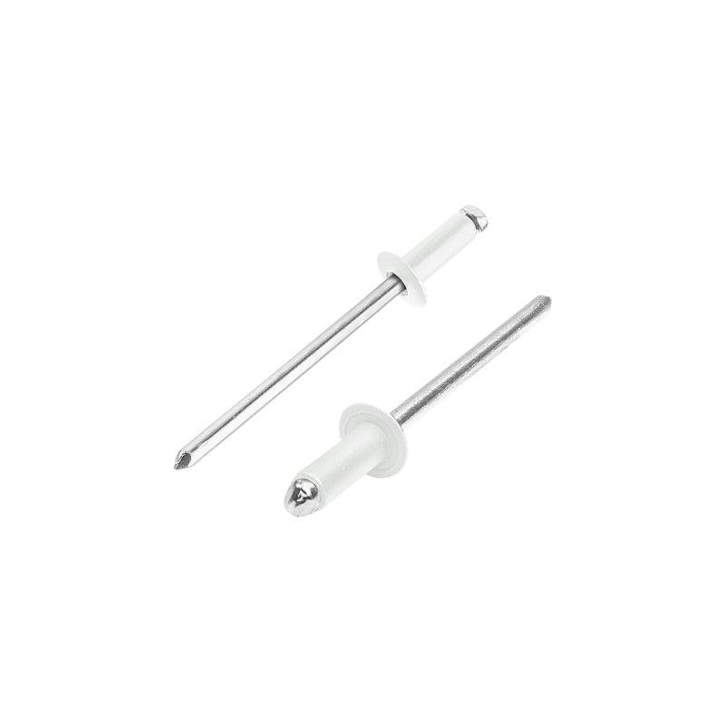 Nýt trhací  - Pozink lakovaný  - Šedo bílá  -  Obrázek