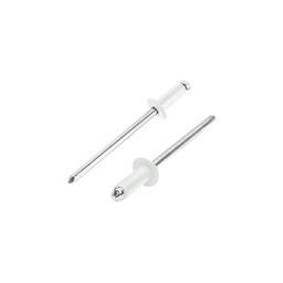 Nýt trhací  - Pozink lakovaný  - Šedo bílá  -  Obrázek 1