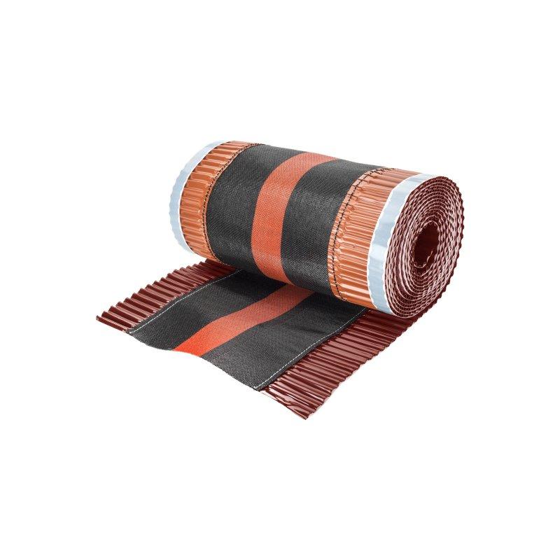 Jednovrstvá ventilační páska  - Ocelově červená  -  Obrázek