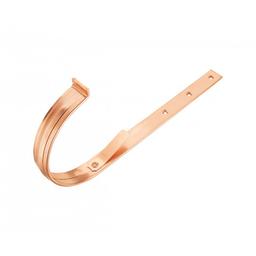 Žlabový hák s prolisem nosový  - Měď  - Natur  -  Obrázek 1