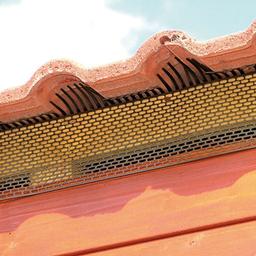 Okapový hřeben mřížka  - Polypropylen  - Testa di Moro  -  Obrázek 4